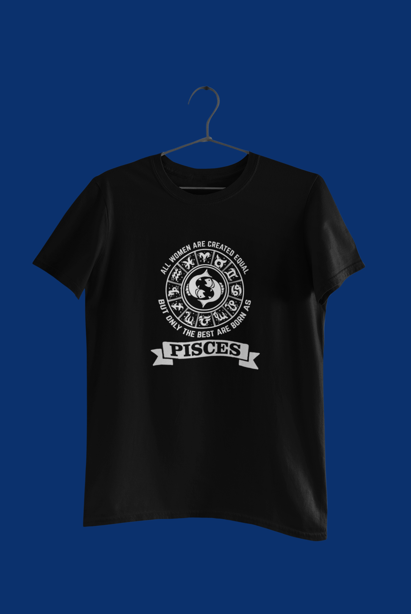 Pisces Zodiac T Shirt- Women
