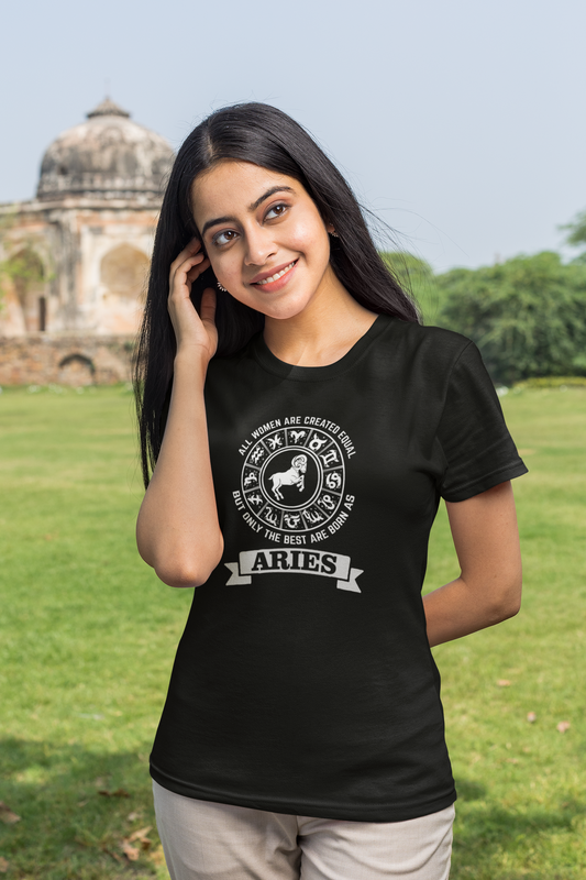 Aries Zodiac T Shirt- Women